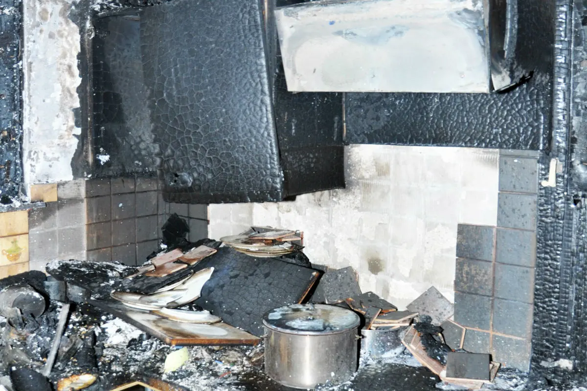 Küchenbrand in St. Gallen