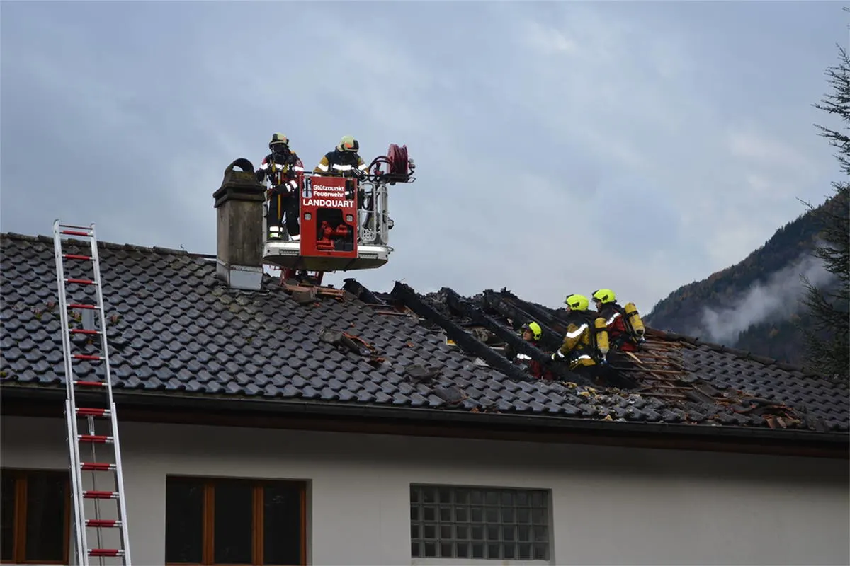 Trimmis GR - Brand in Einfamilienhaus