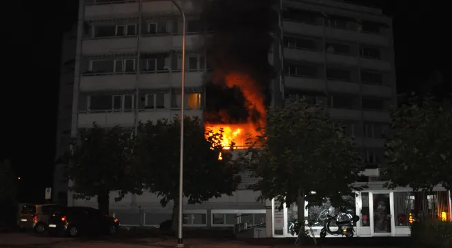 Balkonbrand in Solothurn