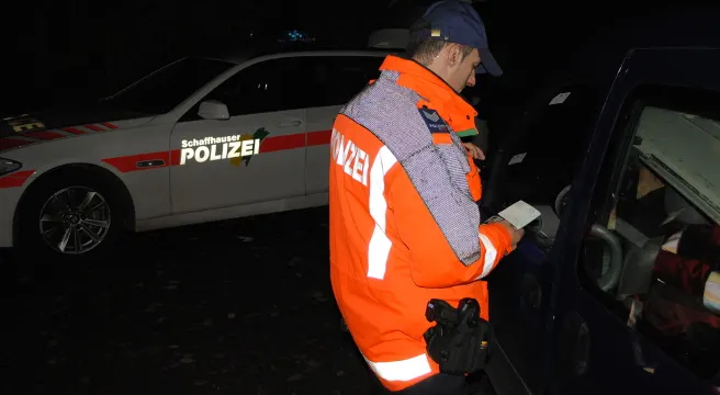 Grosskontrolle rund um Thayngen