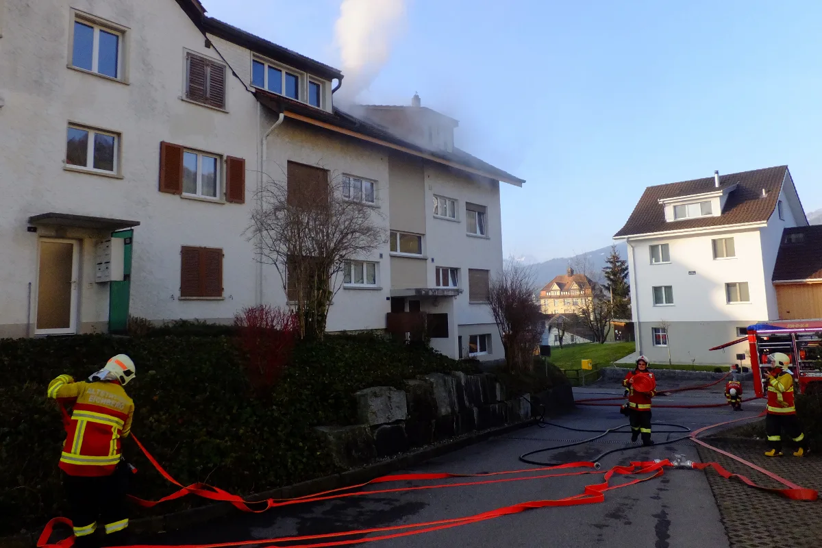 Wohnungsbrand in Lüchingen