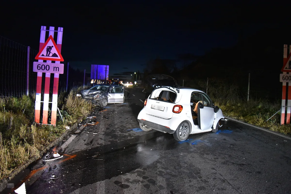 Frontalcrash in Tamins fordert zwei Verletzte
