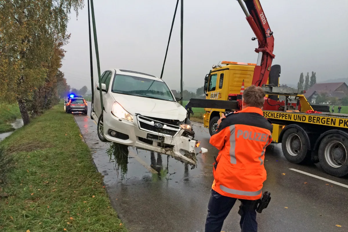 Schwerer Verkehrsunfall in Pfyn