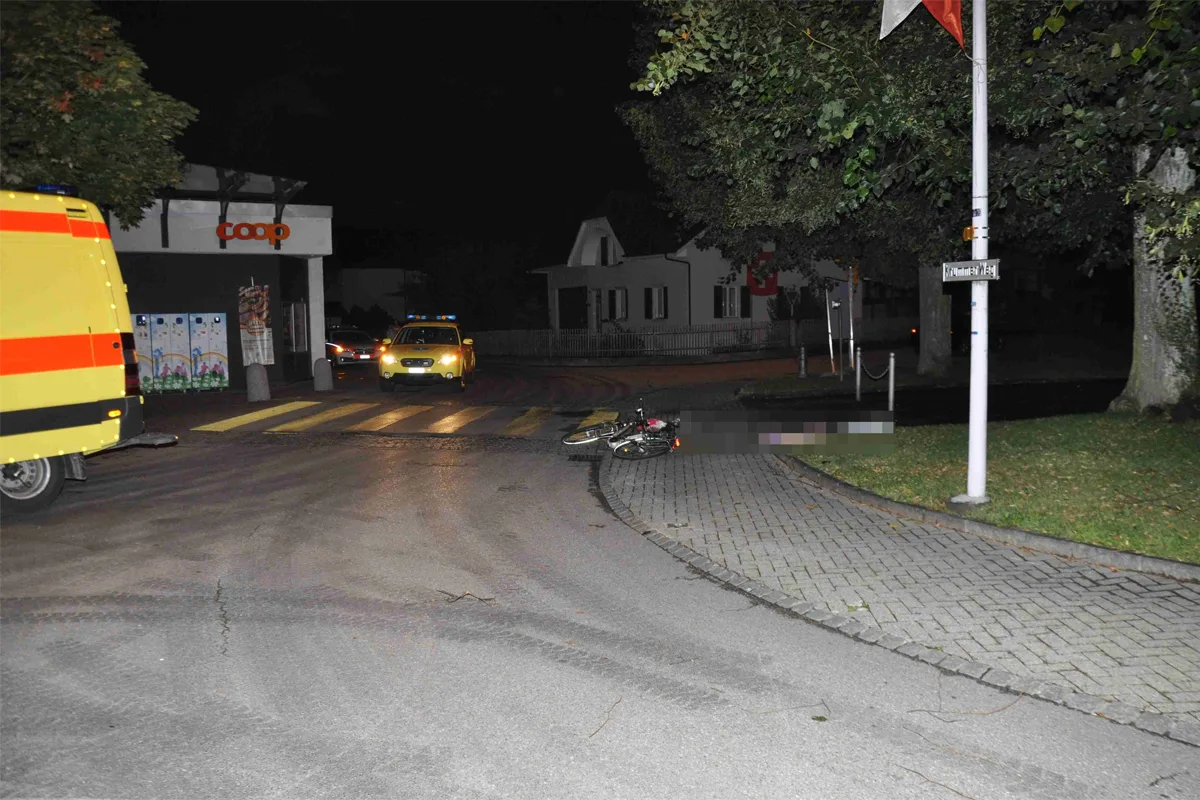 Balsthal SO: Schwerer Unfall mit E-Bike