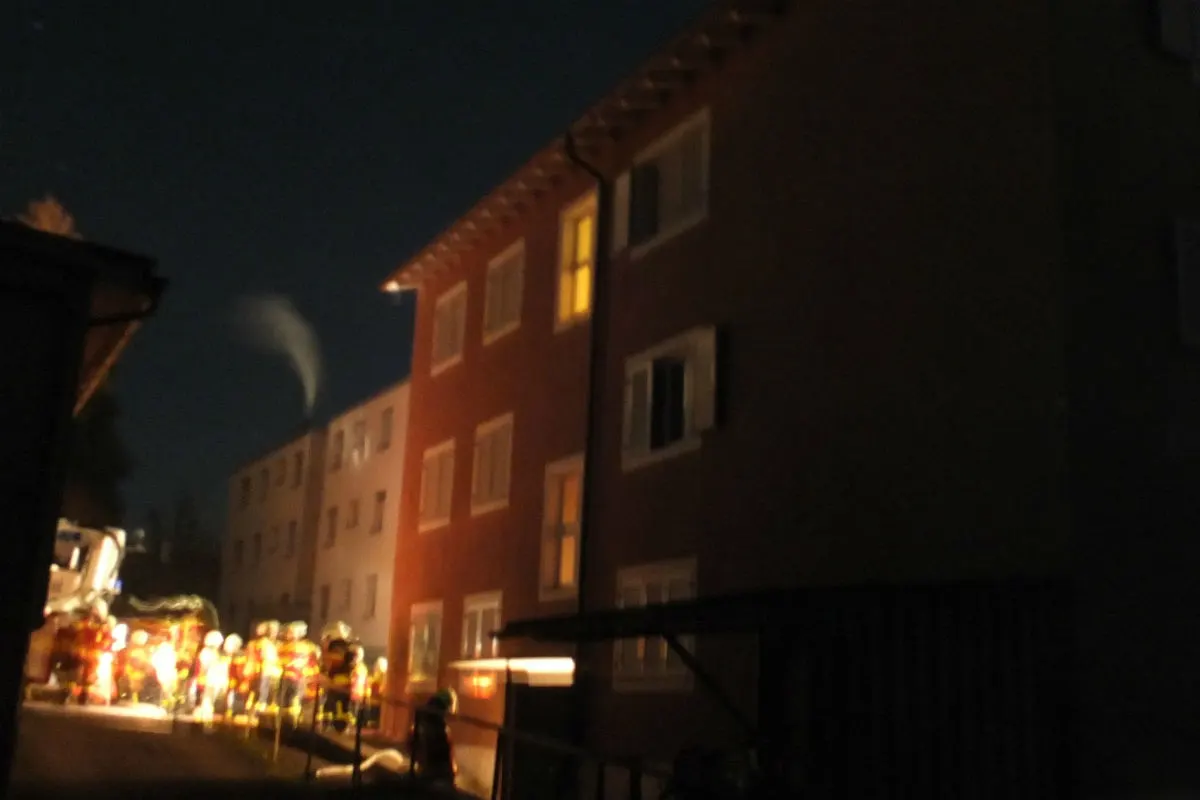 Brand in Niederuzwiler Mehrfamilienhaus