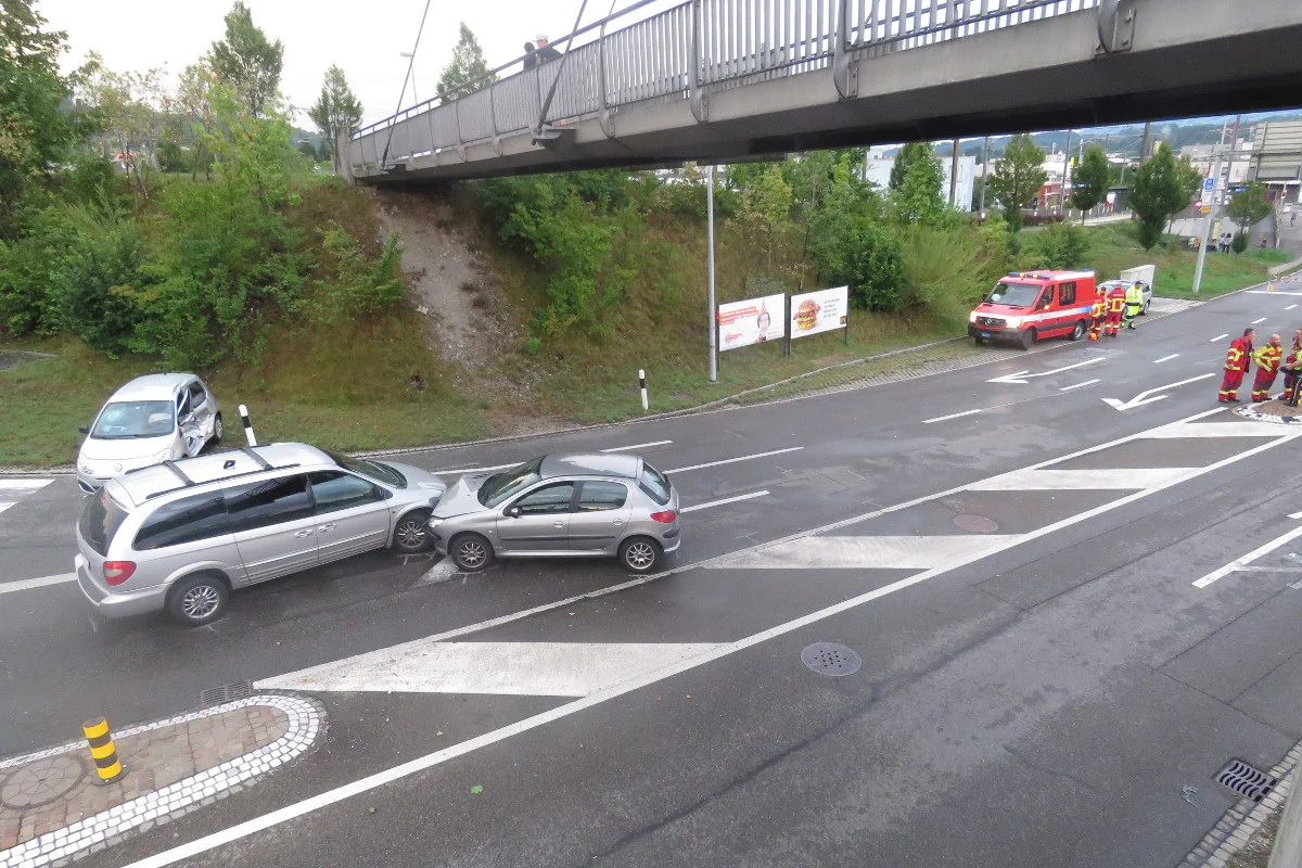Bremgarten AG - Betrunkener Unfallverursacher festgenommen