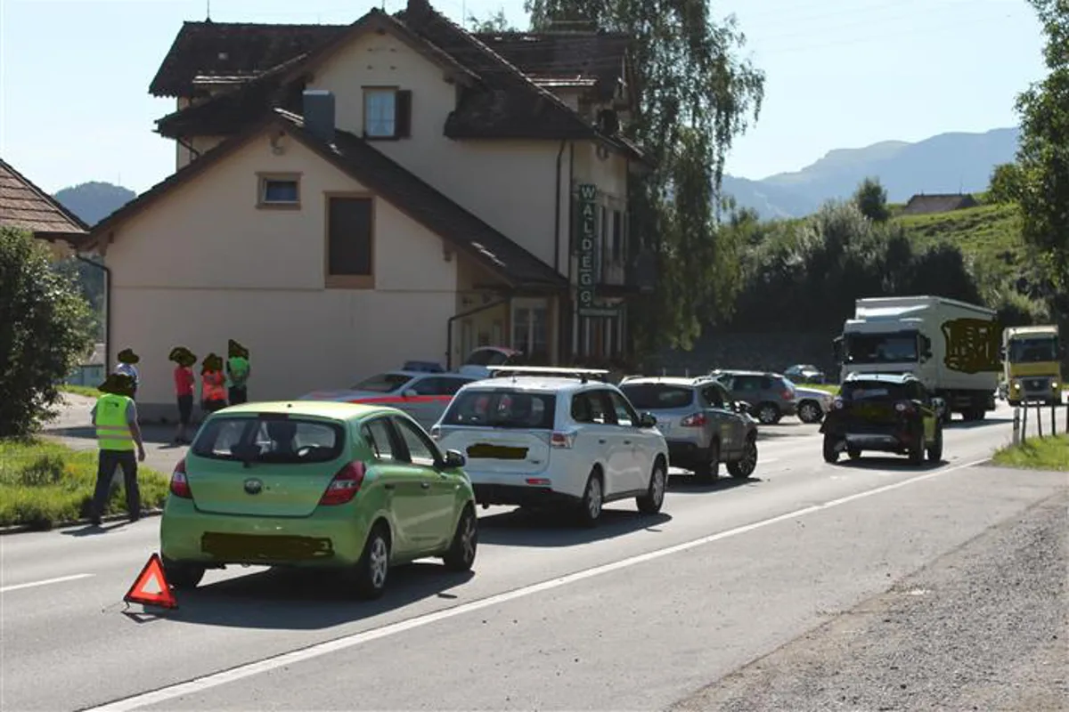 Zwei Auffahrunfälle innert Kürze in Appenzell