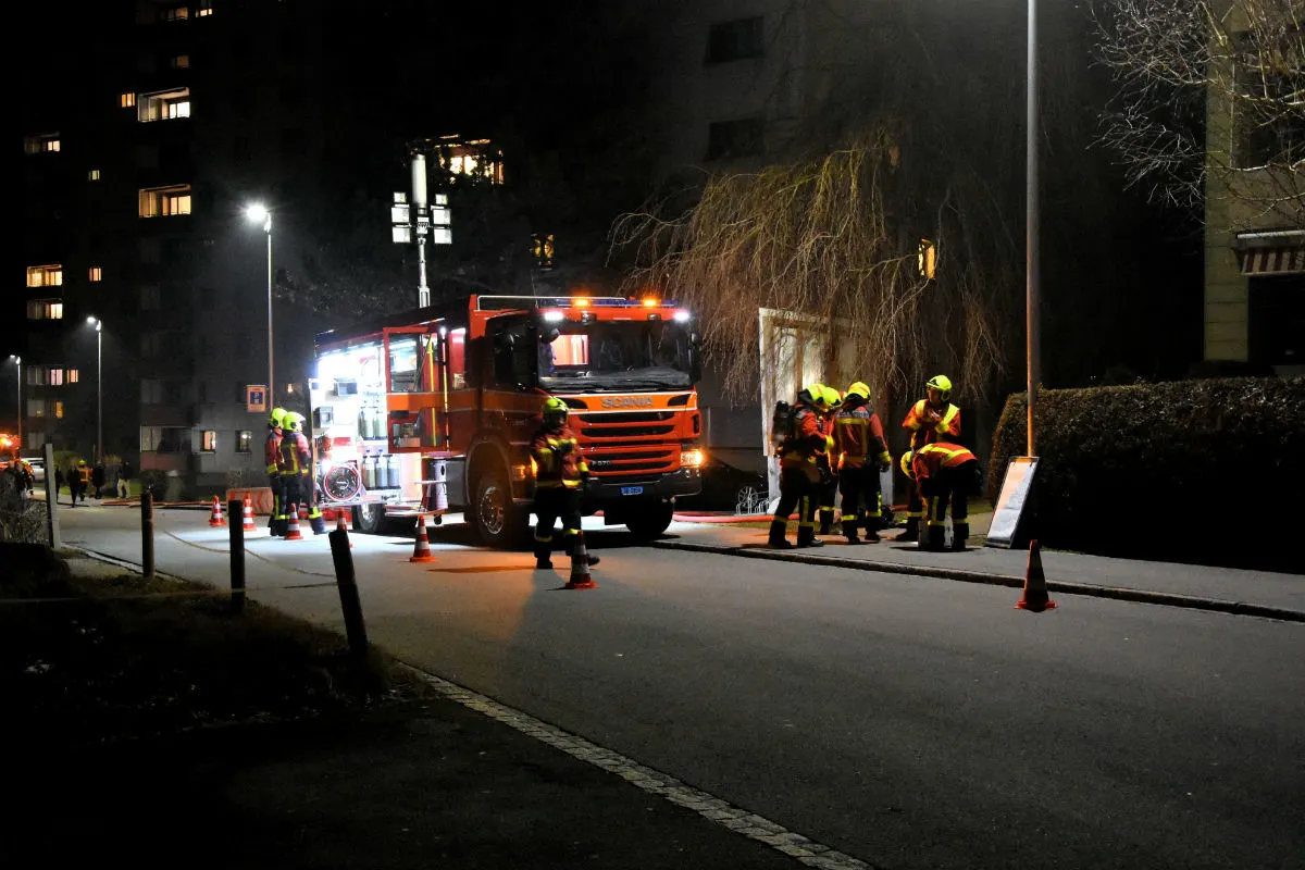 Gossau SG - Küchenbrand glimpflich verlaufen
