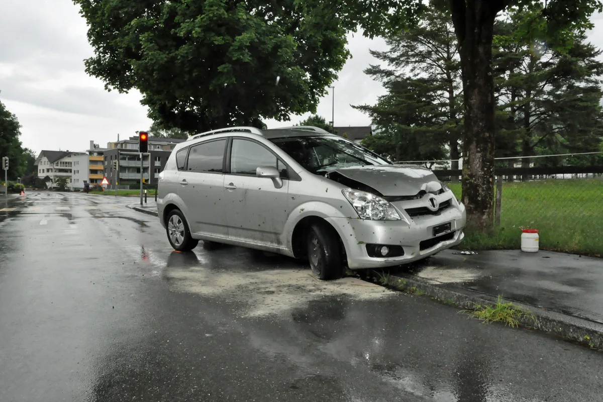 Vaduz FL - Glück im Unglück