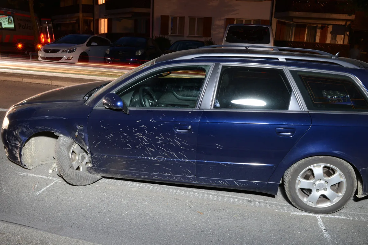 Malters LU - Verkehrsunfall mit 1,74 Promille