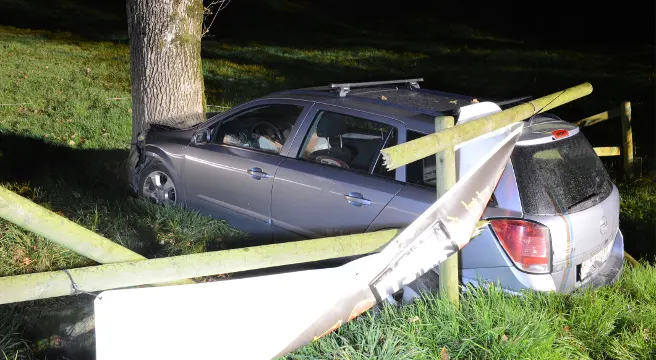 Alleincrash in Sempach endet in Eike