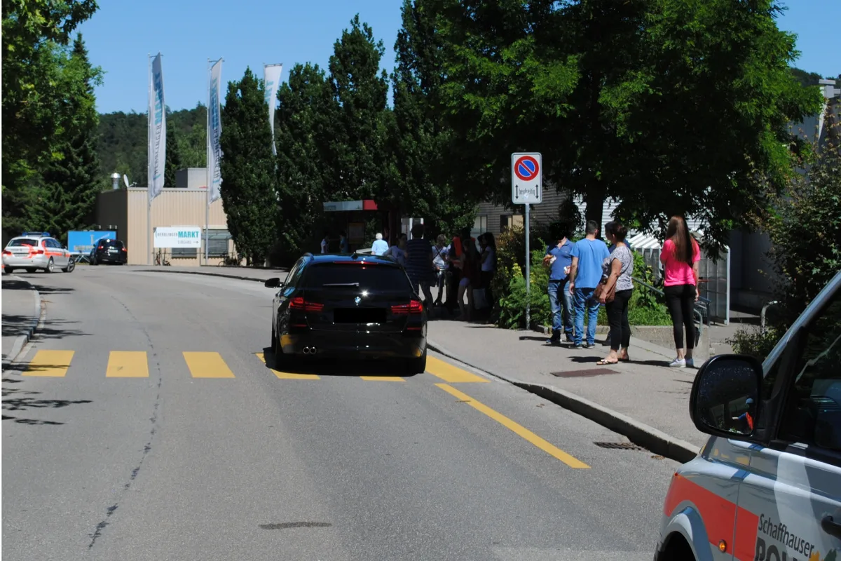 Kind (7) in Schaffhausen auf Zebrastreifen angefahren