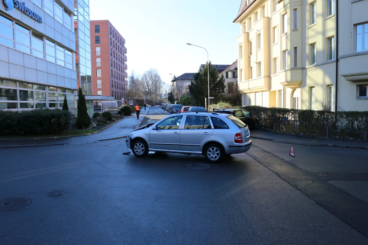 Kollision auf St. Galler Kreuzung