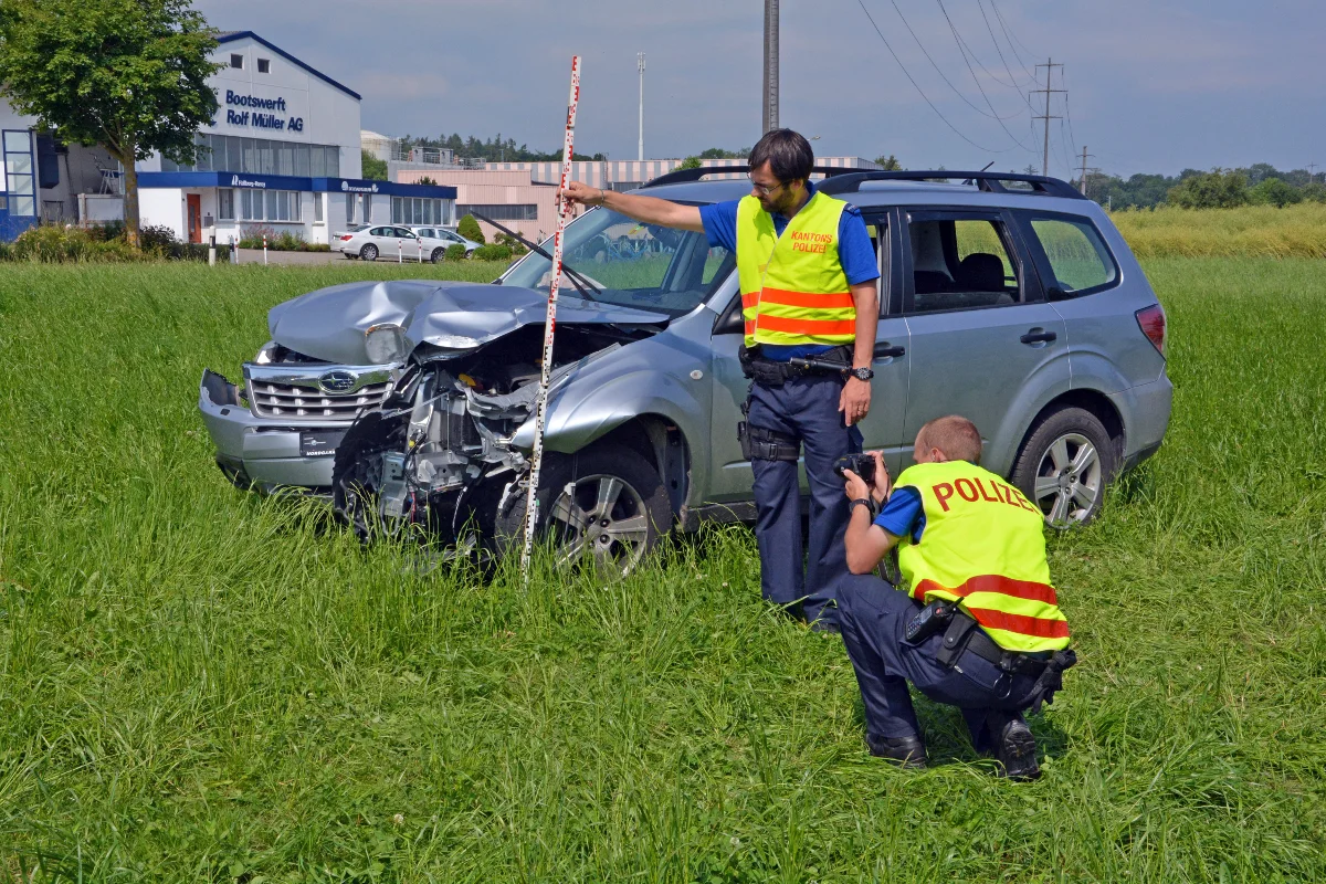 Alleincrash in Lengwil fordert Schwerverletzten 