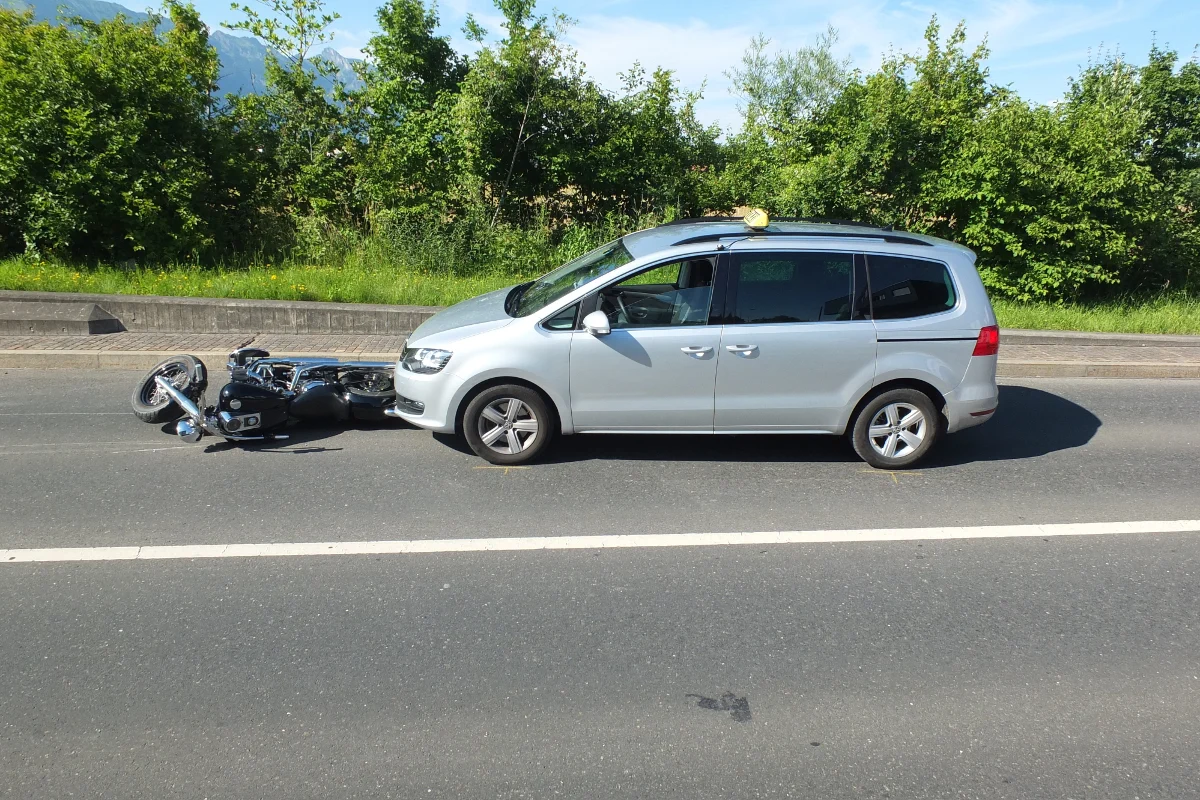 Buchs SG: Beim Befahren der A13 Unfall verursacht