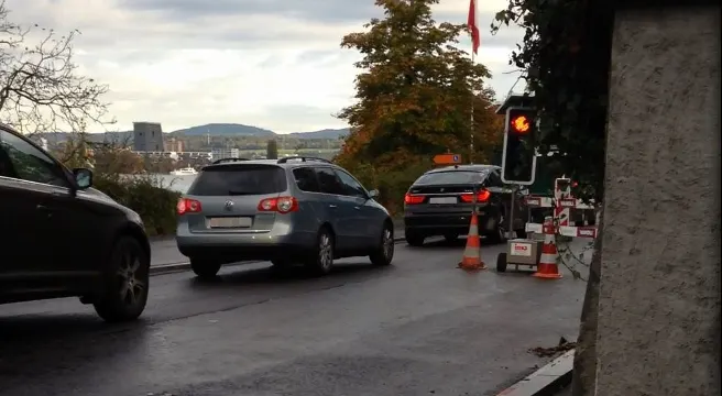 Rotlicht in Zug gleich mehrmals missachtet