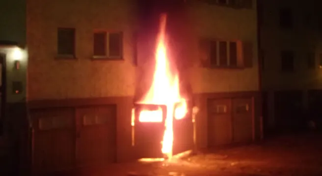 Feuer wütete in Aarburg