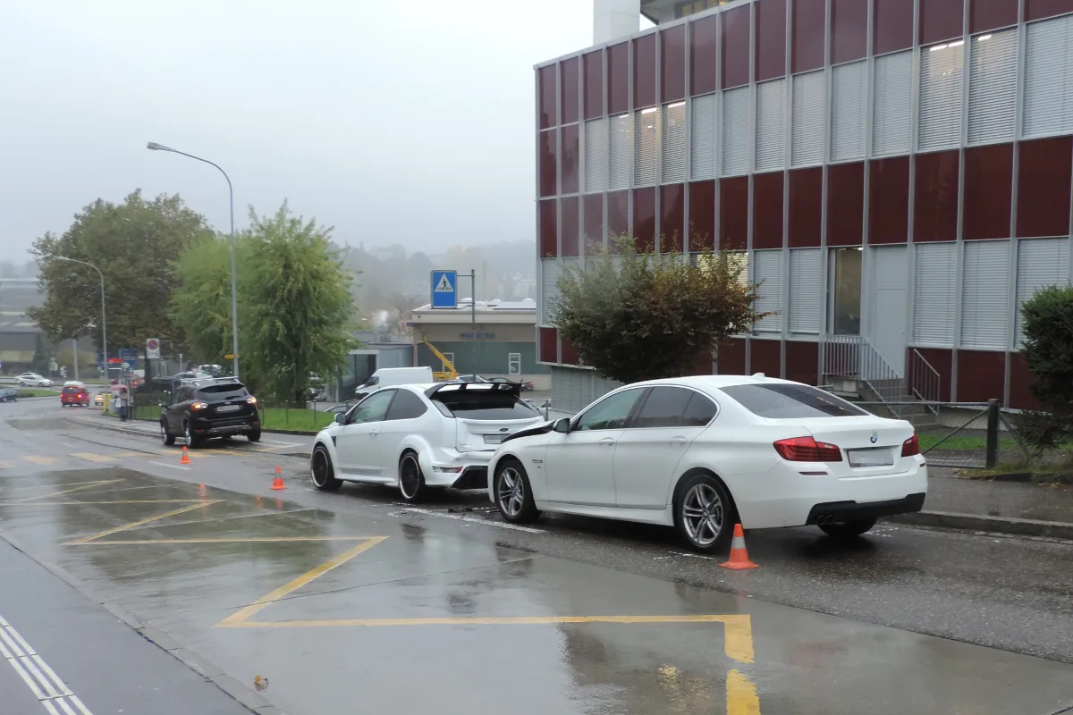 Drei Auffahrunfälle in St. Gallen