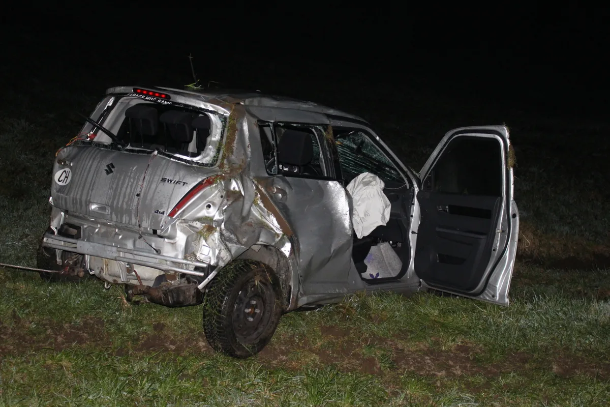 In Schlatt-Haslen mit Auto überschlagen