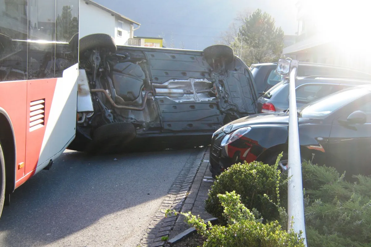 Turbulenter Crash in Bilten