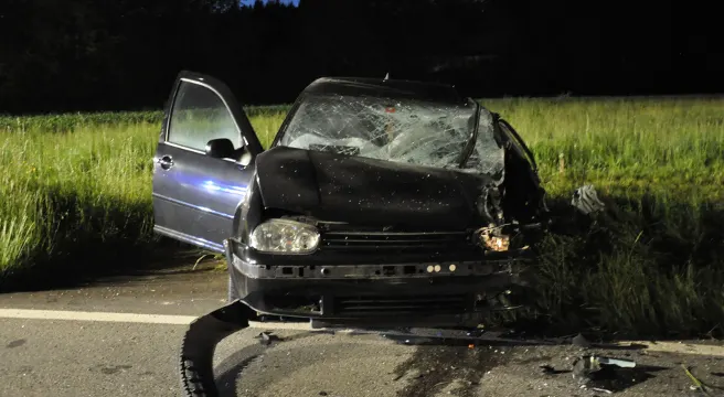 Riskantes Überholmanöver in Walterswil endet mit Frontalcrash