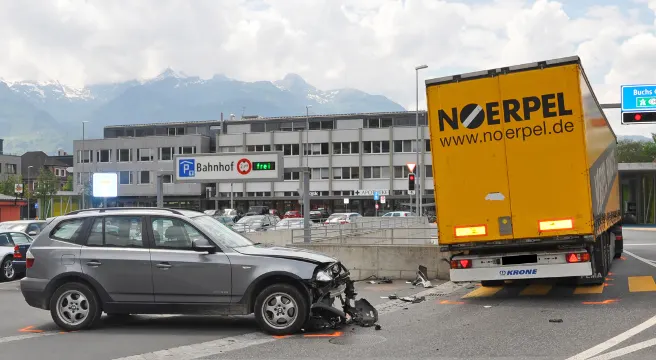 Kollision in Schaan