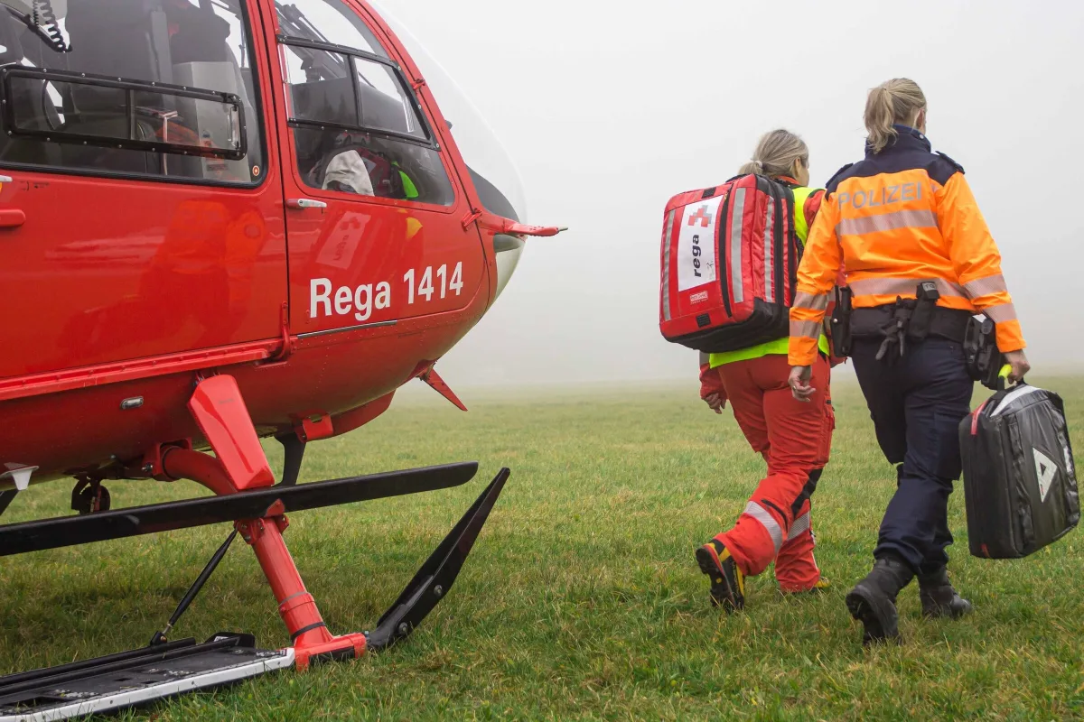 Eschenbach SG – Mit Kettensäge schwer verletzt