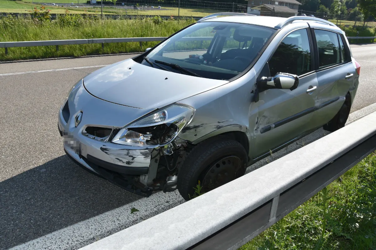 Mörschwil/Goldach SG - Unfälle auf der A1 führen zu Stau 