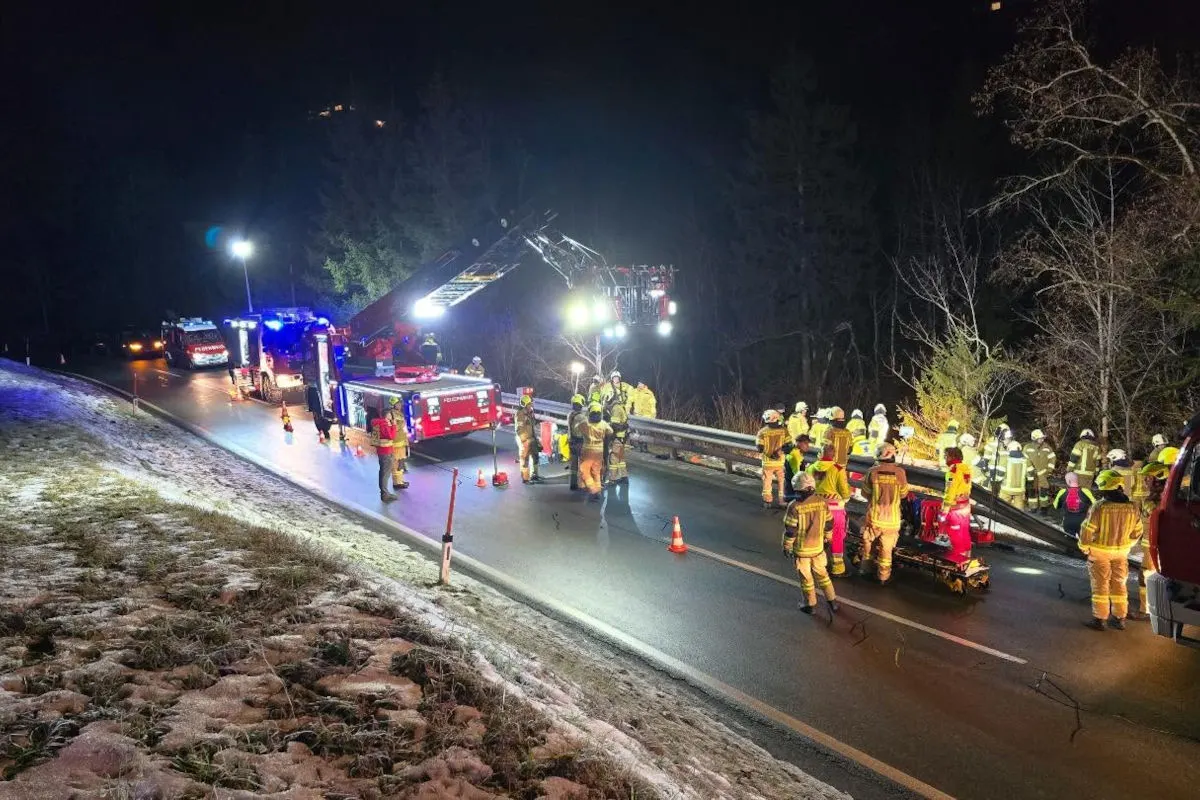 Hopfgarten in Defereggen – Unfall wegen Sekundenschlaf