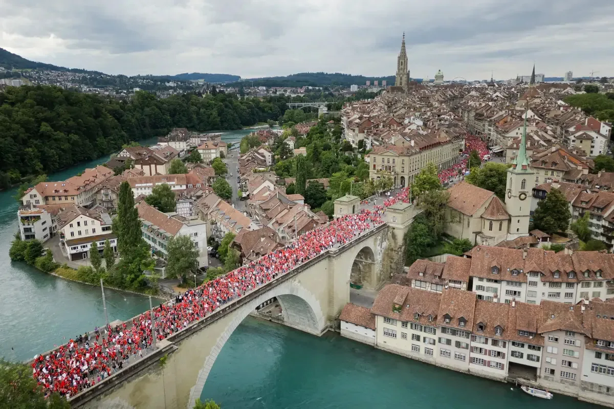 Freinacht in Bern zum EM-Viertelfinale der Frauen-Nati