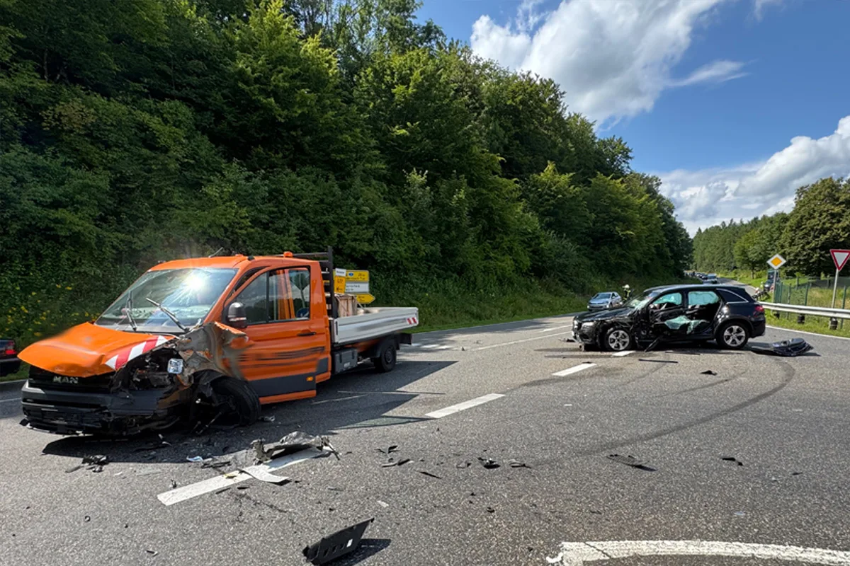 L288 Westerburg RP – Ein Kind und drei Erwachsene bei Unfall verletzt