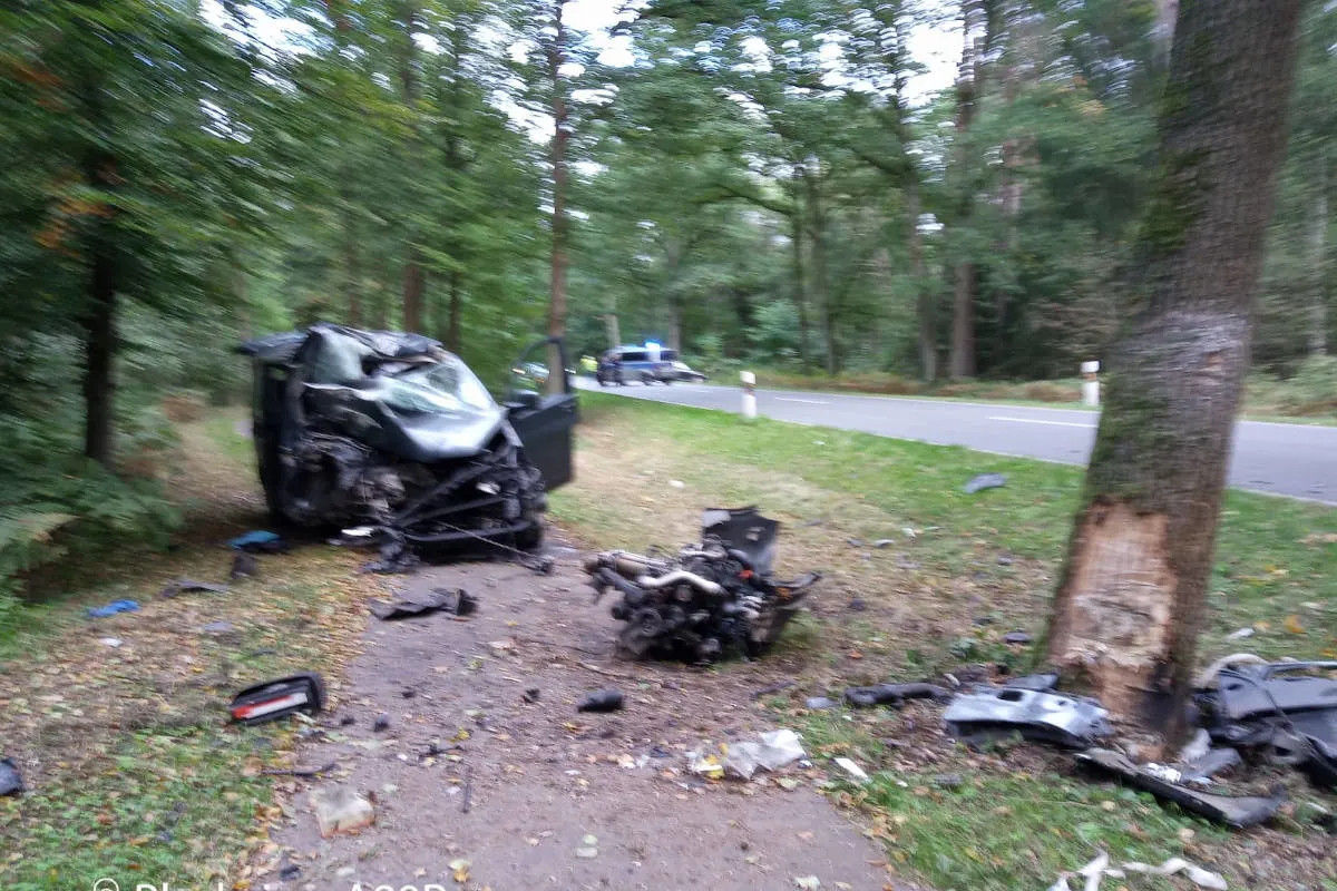Unfall in Lachendorf –  Eine Person bei schwerer Kollision verletzt