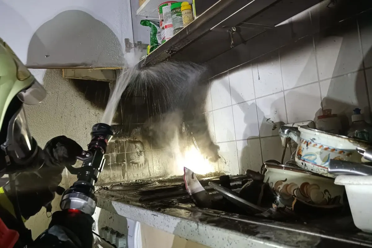 Schlüßlberg OÖ – Wohnung nach Küchenbrand unbewohnbar