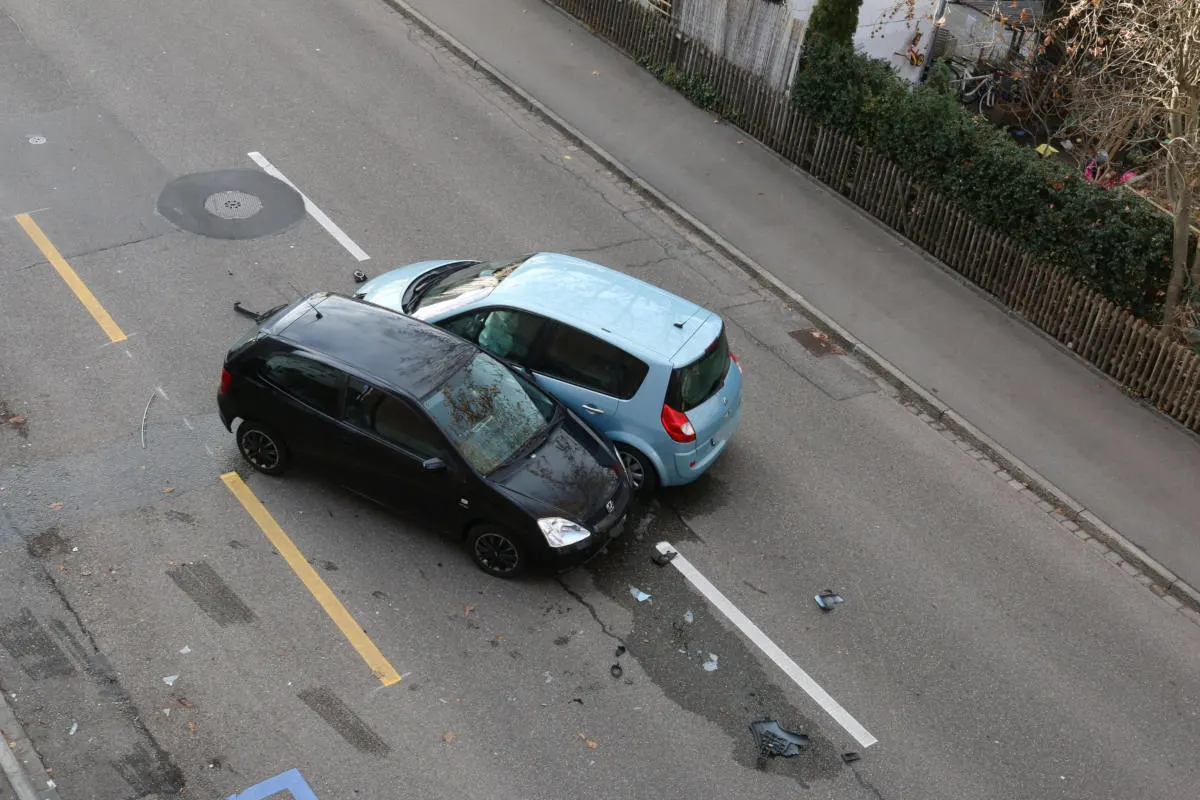 Stadt St. Gallen - Zwei leicht Verletzte bei Verkehrsunfall