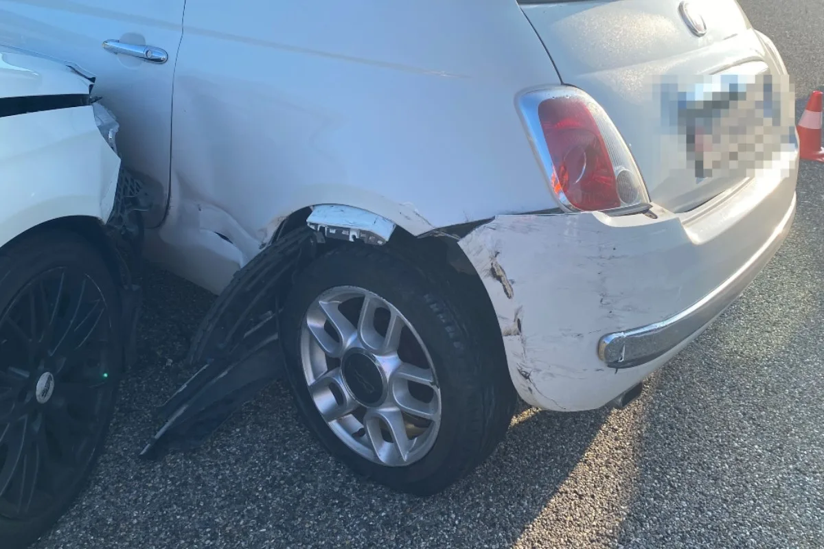Oberbipp SO - Auffahrkollision mit drei beteiligten Autos auf der A1