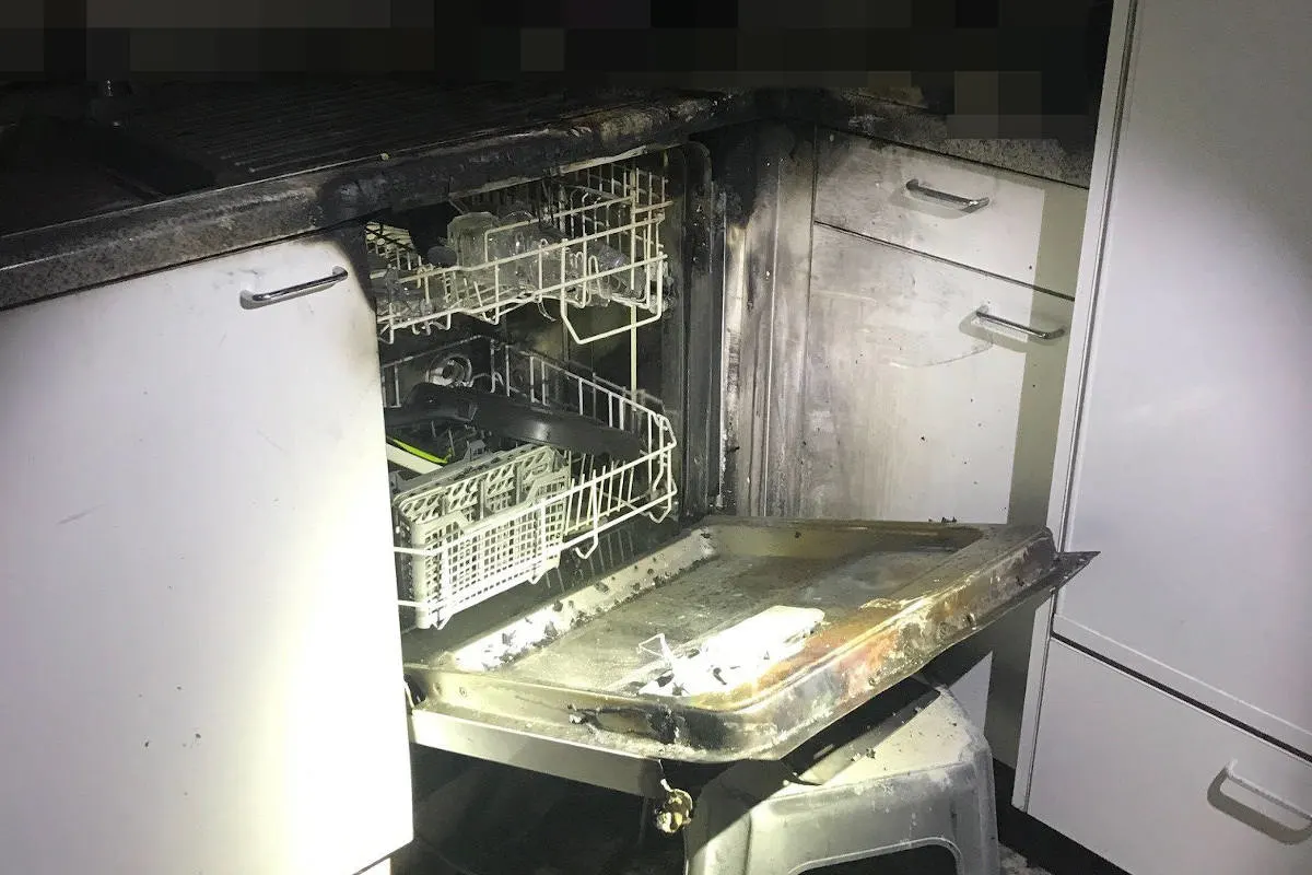 Wettingen AG – Brand in einer Küche