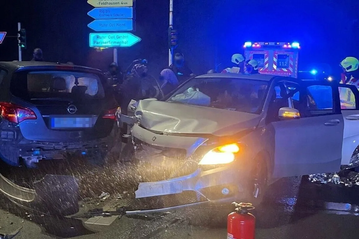 Scholven – Mehrere Personen bei Verkehrsunfall verletzt