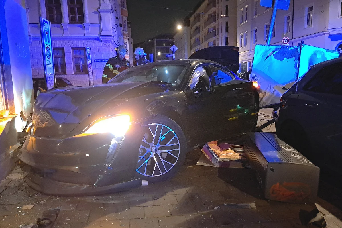 Lehel BY - Autofahrer flüchtet nach Unfall 