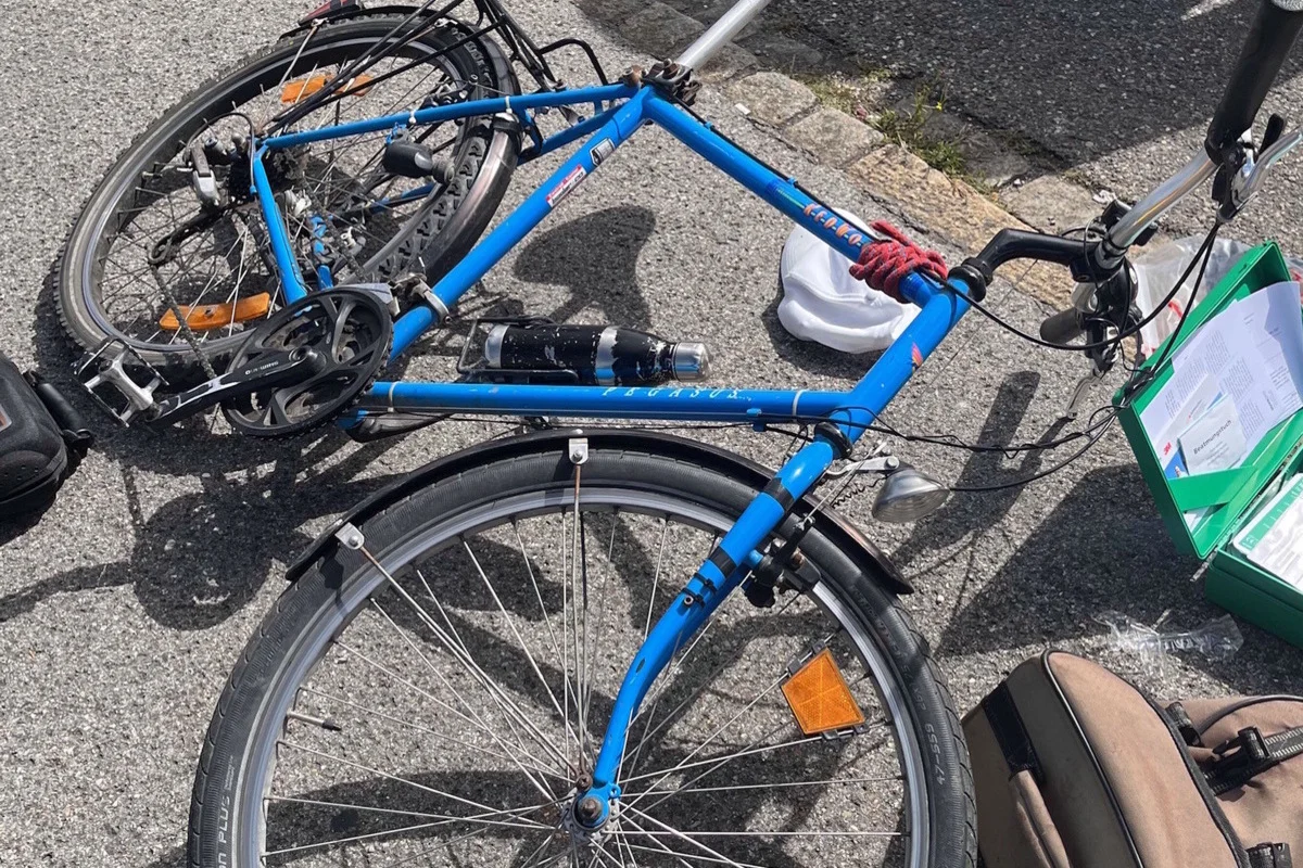 Kriessern SG – Velofahrer nach Unfall im Spital