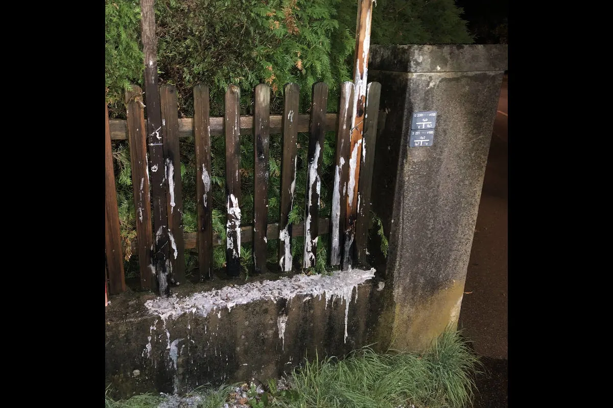 Zeugenaufruf Stadt Schaffhausen – Brand eines Wahlplakates und angrenzenden Holzzauns mit Hecke