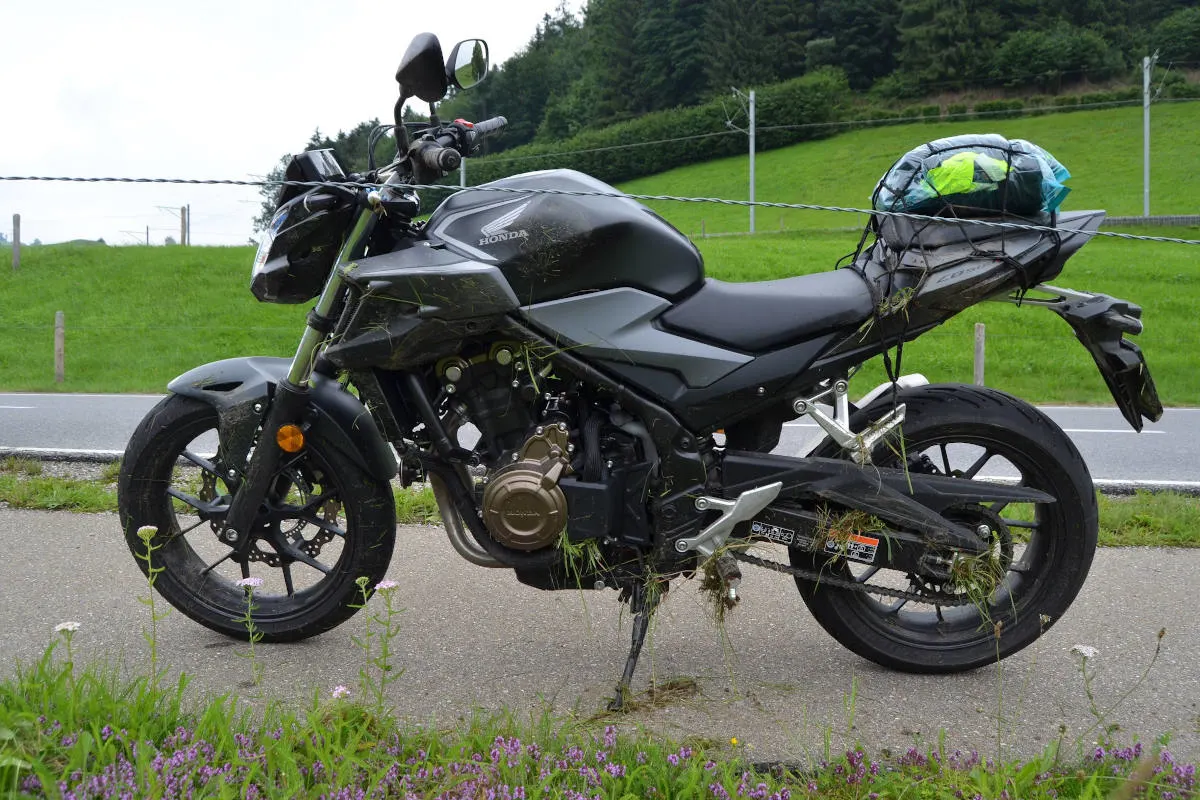 Urnäsch AR – Lernfahrer mit Motorrad verunfallt