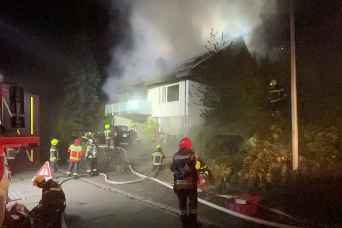 Erlinsbach SO – Enormer Sachschaden nach Brand in einem Einfamilienhaus