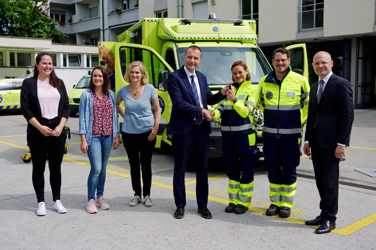 Basel BS - Neue Baby-Ambulance für bessere Versorgung