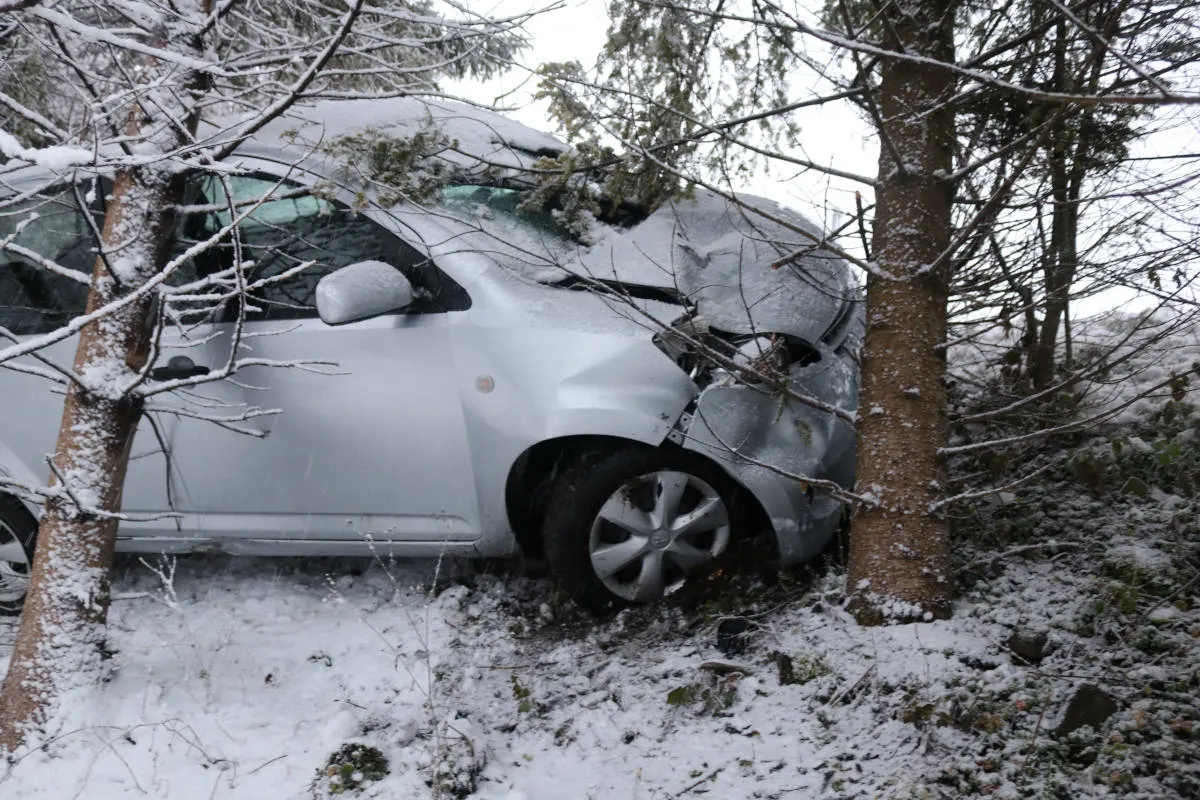 Appenzell AI – Selbstunfall bei winterlichen Verhältnissen