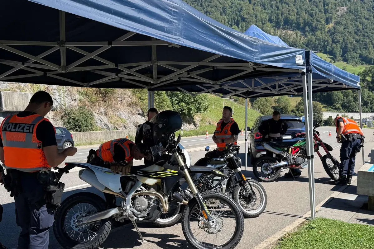 Weggis LU – Mehrere Autos bei Kontrolle sichergestellt