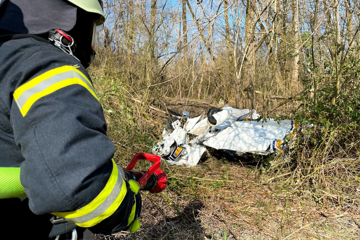 Konstanz – Kleinflugzeug in Naturschutzgebiet abgestürzt