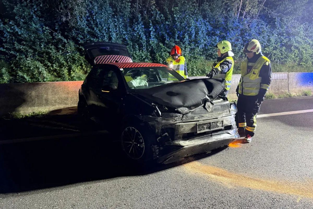 Klagenfurt am Wörthersee K – Unfall mit E-Fahrzeug