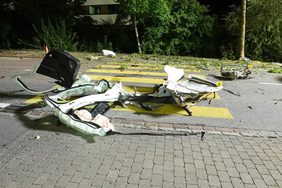 Dagmersellen LU - Massiver Selbstunfall