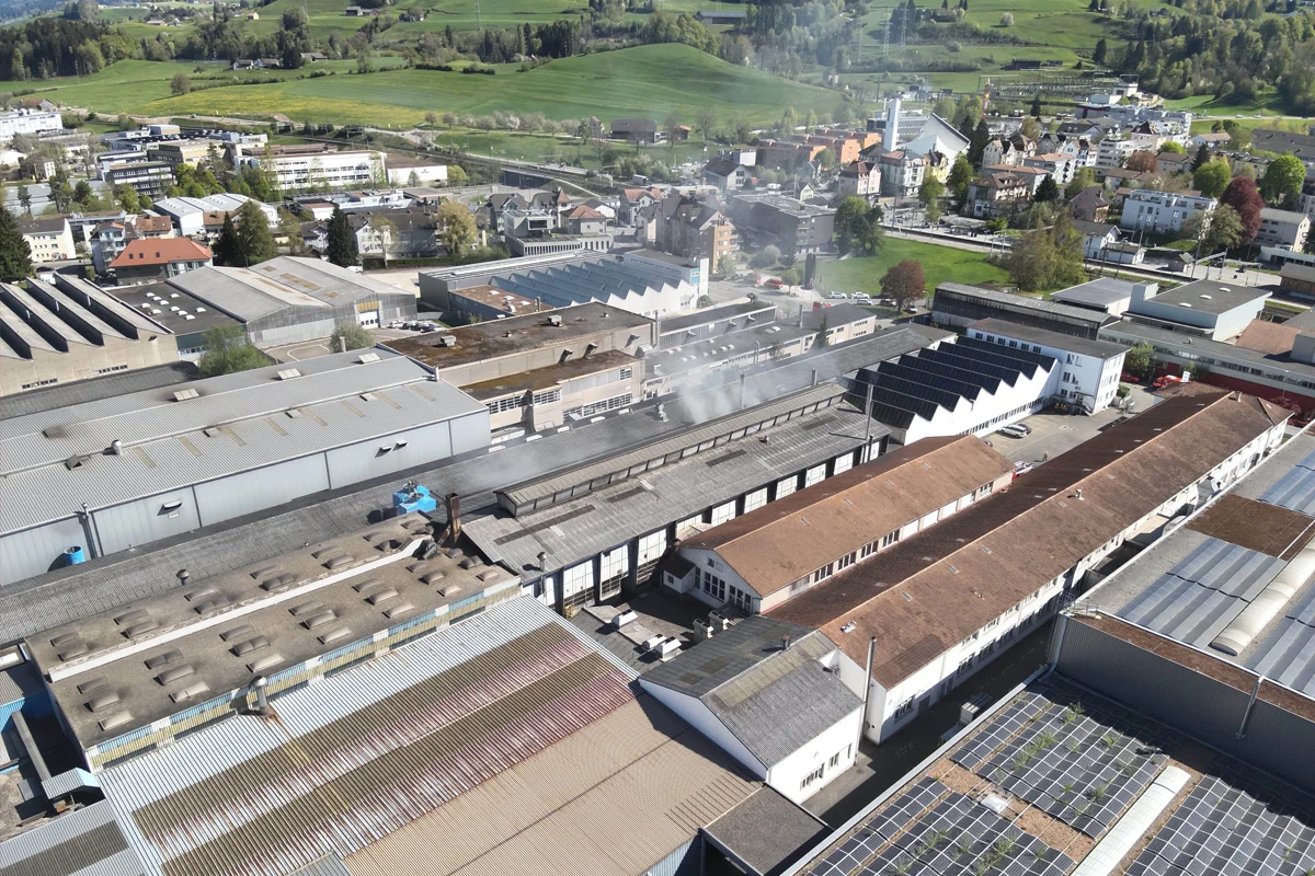 St.Gallen SG – Brand in Industriebetrieb mit erschwerter Löschung