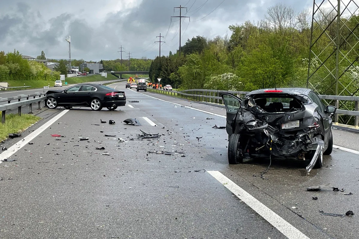 Thurgau - Mehrere Unfälle auf der A7